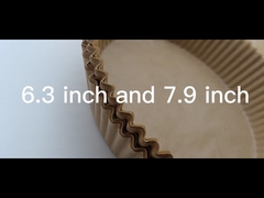 Parchment Air Fryer Paper Liner Square Style  High Temperature Resistant Airfryer Paper