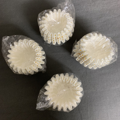 B02 Virgin Wood Pulp Coffee Filter Bowl Paper 185 X 50 Mm For 2 - 4 Cups