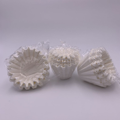 100% Food Grade Wood Pulp Basket Coffee Filter Paper Ecofriendly Kalita Wave Filters