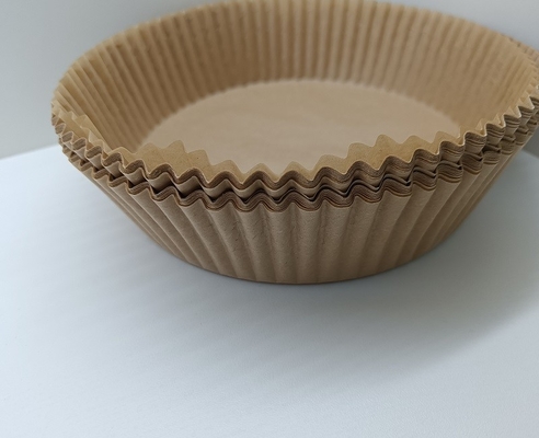 Unbleached Air Fryer Disposable Paper Liner 7.9 Inch 120 Pcs