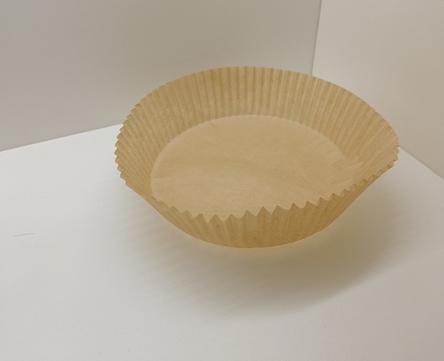 High Temperature Resistant Air Fryer Paper Liners 7.9 Inch Transparent Plastic Package