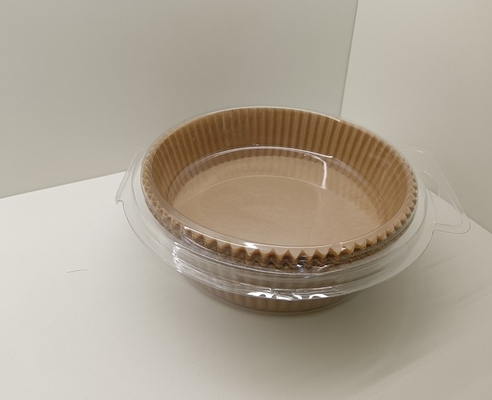 High Temperature Resistant Air Fryer Paper Liners 7.9 Inch Transparent Plastic Package