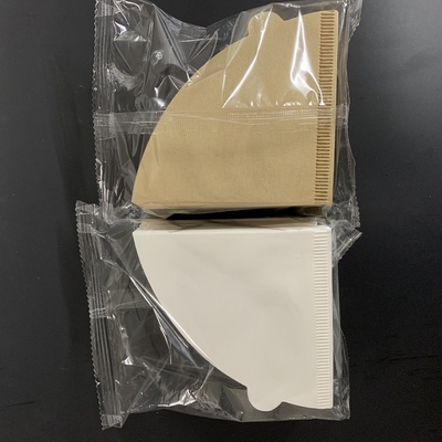 Natural Unbleached Cone Coffee Filter Paper For Beverage