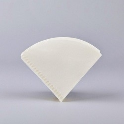 V60 Biodegradable Wood Pulp Cone Coffee Filter Paper For 1 - 4 Cups 100 Sheets