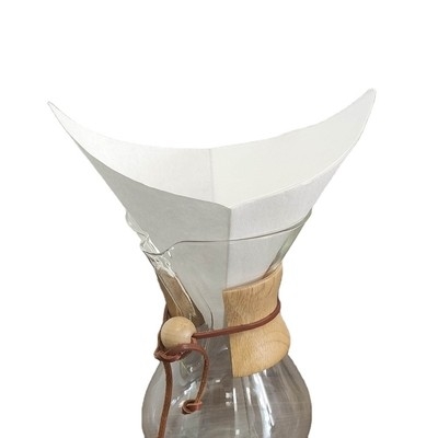 8 - 12 Cup Unbleached Cone Coffee Filter Biodegradable Conical Coffee Filters