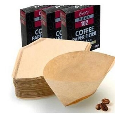 8 - 12 Cup Unbleached Cone Coffee Filter Biodegradable Conical Coffee Filters