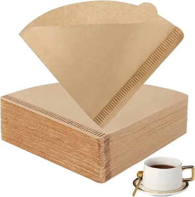Eco-Conscious V60 & Cone Coffee Filters – Premium Unbleached Paper for Zero-Waste Brewing