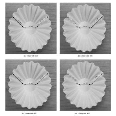 Basket Style For 2-4 Cups Size Virgin Wood Pulp Coffee Filter Paper