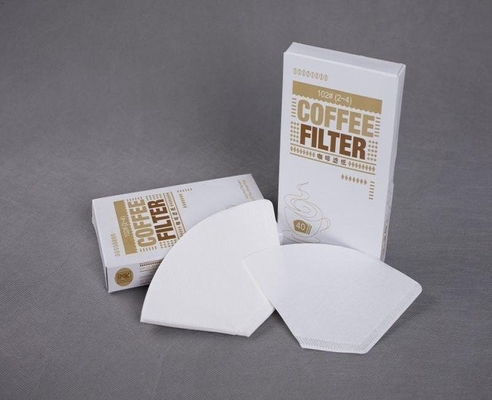 Disposable Paper Pour Over Coffee Dropper Cone Coffee Filter 100 Pcs