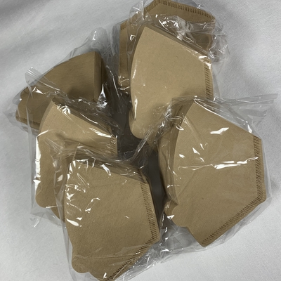 Natural Brown Paper Cone Coffee Filter 102 103 Disposable Pour Over Coffee Filter