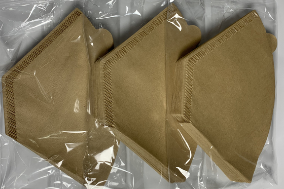 Unbleached Cone Shaped Coffee Filter Paper 100 Count Natural