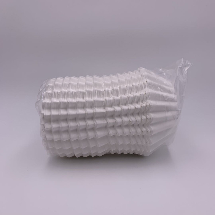 100% Wood Pulp Paper Coffee Filters Bowl Shape Wave 8 - 12 Cups B04 500pcs