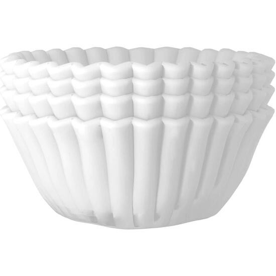 Portable Unbleached 5 Cup Coffee Filters Basket Wood Pulp