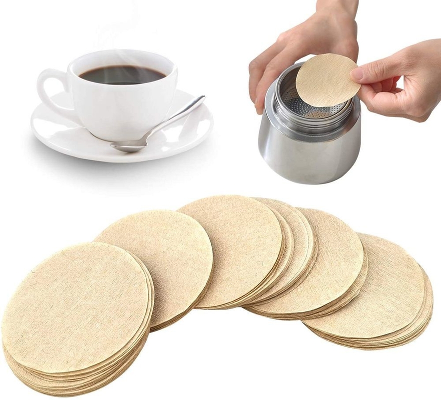 Customized Round Coffee Filter Paper 58mm 64mm